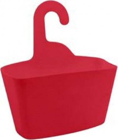 Cestino-Porta-Oggetti-Appendere-Organizer-Rettangolare-Impermeabile-Rosso-69909