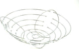 Cestino Portafrutta Centrotavola Metallo Cromato Porta Frutta Rotondo 17 X 10 Cm Casa e cucina/Stoviglie/Piatti ciotole e vassoi/Ciotole/Fruttiere Trade Shop italia - Napoli, Commerciovirtuoso.it