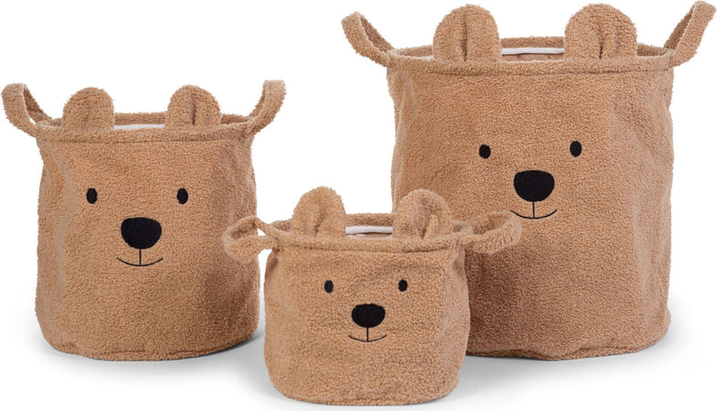 Cestino Portaoggetti Childhome Teddy Beige 30X30X30 CM Casa e cucina/Organizzazione interni/Organizzazione lavanderia/Ceste per la biancheria La Casa Del Bebè - Napoli, Commerciovirtuoso.it