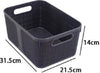 Cestino Portaoggetti Organizer Rettangolare Cesto Portatutto Bagno Casa 79465 Casa, arredamento e bricolage > Arredamento > Portaoggetti Trade Shop italia - Napoli, Commerciovirtuoso.it