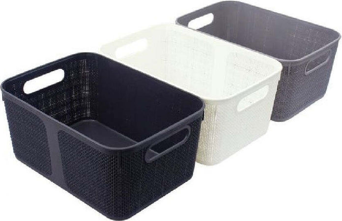 Cestino Portaoggetti Organizer Rettangolare Cesto Portatutto Bagno Casa 79465 Casa, arredamento e bricolage > Arredamento > Portaoggetti Trade Shop italia - Napoli, Commerciovirtuoso.it