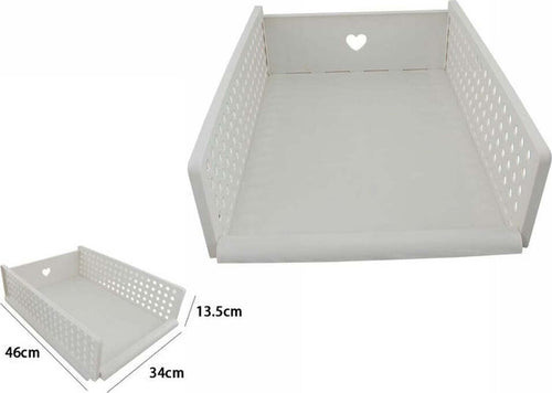Cestino Portaoggetti Organizer Rettangolare Cesto Portatutto Scatola 34x46x13.5 Casa e cucina/Organizzazione interni/Contenitori ceste e cestini/Cestini portaoggetti/Cestini da scaffale Trade Shop italia - Napoli, Commerciovirtuoso.it