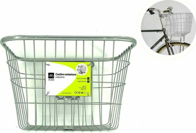 Cestino Portapacchi Anteriore Universale In Alluminio Per Bici Bicicletta Xc2638 Sport e Tempo Libero > Ciclismo > Ricambi per Bici > Sport Trade Shop italia - Napoli, Commerciovirtuoso.it