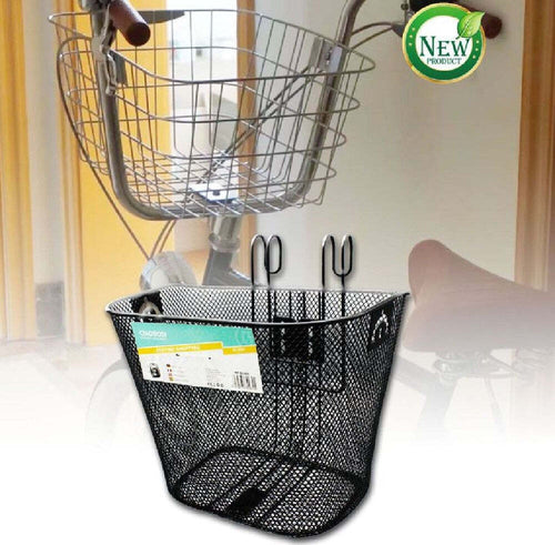 Cestino Portapacchi Shopping Anteriore Manubrio Per Bicicletta Bici Nero Zx-9931 Sport e tempo libero/Attività ricreative all'aperto/Ciclismo/Componenti e parti/Camere d'aria Trade Shop italia - Napoli, Commerciovirtuoso.it