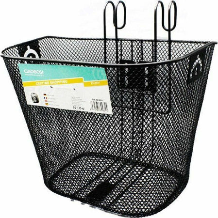 Cestino Portapacchi Shopping Anteriore Manubrio Per Bicicletta Bici Nero Zx-9931 Sport e tempo libero/Attività ricreative all'aperto/Ciclismo/Componenti e parti/Camere d'aria Trade Shop italia - Napoli, Commerciovirtuoso.it