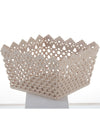 Cestino Portatutto Oggetti Cesto Multiuso Plastica Quadrato 18.2x18.2x11cm 79474