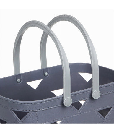 Cesto Cestino Portatutto Oggetti Con Manici 26.5x18x17cm Multiuso Assortiti 10722