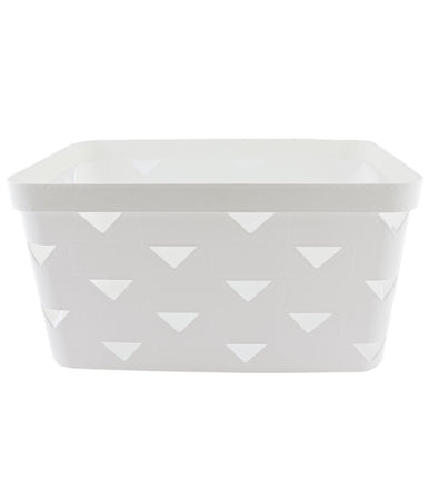 Cesto Cestino Portatutto Oggetti Organizzatore Rettangolare 34x24.6x17.8cm 10720