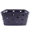 Cesto Cestino Portatutto Oggetti Organizzatore Rettangolare 34x24.6x17.8cm 10720