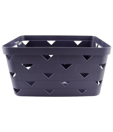 Cesto Cestino Portatutto Oggetti Organizzatore Rettangolare 34x24.6x17.8cm 10720