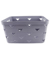 Cesto Cestino Portatutto Oggetti Organizzatore Rettangolare 34x24.6x17.8cm 10720