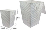 Cesto-Cestino-Portatutto-Portaoggetti-Bagno-Casa-Coperchio-35x52cm-79103-Bianco