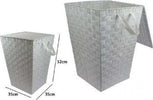 Cesto-Cestino-Portatutto-Portaoggetti-Casa-Coperchio-35x52cm-79102-Grigio-Chiaro