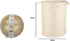 Cesto Contenitore Porta Biancheria Bucato Giochi Pieghevole 42x50 Cm Beige 79853 Casa, arredamento e bricolage > Pulizia e Bucato > Bucato e Stiratura Trade Shop italia - Napoli, Commerciovirtuoso.it