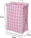 Cesto-Contenitore-Porta-Biancheria-Pieghevole-Panni-Sporchi-Bagno-79213-Rosa