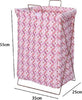 Cesto-Contenitore-Porta-Biancheria-Pieghevole-Panni-Sporchi-Bagno-79213-Rosa