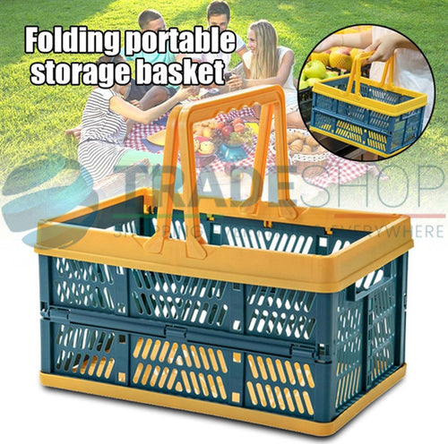 Cesto Contenitori Cestino Portaoggetti Organizer Cassetta Pieghevole Impilabile Casa, arredamento e bricolage > Arredamento > Portaoggetti Trade Shop italia - Napoli, Commerciovirtuoso.it