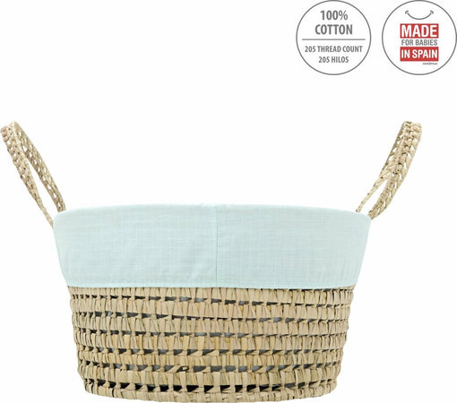 Cesto Di Mosê Une Be Villa Verde 39X80X25 Cm Casa e cucina/Arredamento/Cameretta bambini/Lettini per neonati e bambini/Culle/Culla da trasporto La Casa Del Bebè - Napoli, Commerciovirtuoso.it