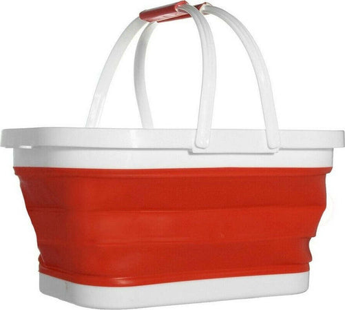 Cesto Pieghevole In Silicone Multiuso Bagno Cucina Pic Nic Alimenti 38x27x19cm Casa, arredamento e bricolage > Cucina > Accessori cucina Trade Shop italia - Napoli, Commerciovirtuoso.it