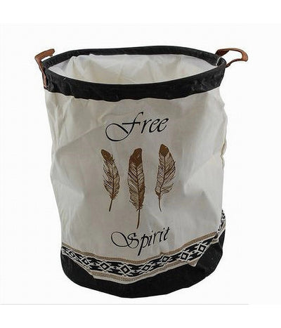 Cesto Porta Biancheria Per Vestiti Sporchi Pieghevole Free Spirit 35x45 Cm 10474