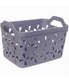 Cesto Porta Oggetti Cestino Porta Tutto Con Maniglie 31x21x21 Cm Assortiti 10726