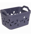 Cesto Portaoggetti Cestino Porta Tutto Con Maniglie 21x15x14cm Assortiti 10724
