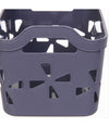 Cesto Portaoggetti Cestino Porta Tutto Con Maniglie 21x15x14cm Assortiti 10724