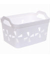 Cesto Portaoggetti Cestino Porta Tutto Con Maniglie 21x15x14cm Assortiti 10724
