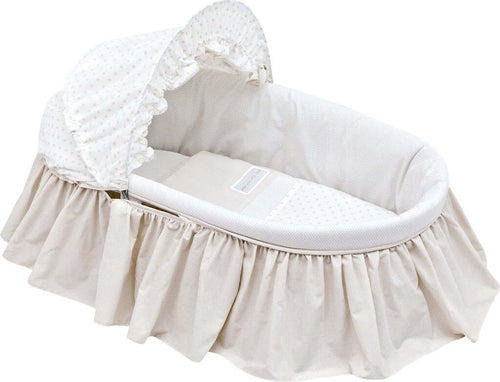 Cestone Con Capotta Une Star Beige 39X80X25 Cm Casa e cucina/Arredamento/Cameretta bambini/Lettini per neonati e bambini/Culle/Culla da trasporto La Casa Del Bebè - Napoli, Commerciovirtuoso.it