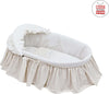 Cestone Con Capotta Une Star Beige 39X80X25 Cm Casa e cucina/Arredamento/Cameretta bambini/Lettini per neonati e bambini/Culle/Culla da trasporto La Casa Del Bebè - Napoli, Commerciovirtuoso.it