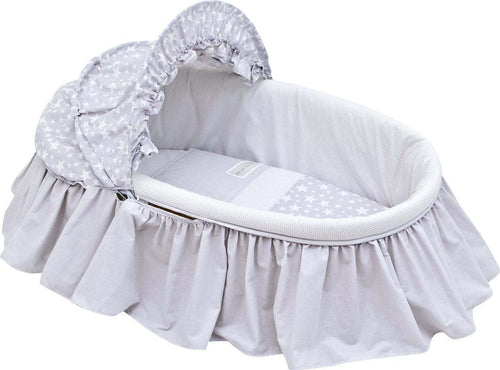Cestone Con Capotta Une Star Grigio 39X80X25 Cm Casa e cucina/Arredamento/Cameretta bambini/Lettini per neonati e bambini/Culle/Culla da trasporto La Casa Del Bebè - Napoli, Commerciovirtuoso.it