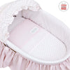Cestone Con Capotta Une Star Rosa 39X80X25 Cm Casa e cucina/Arredamento/Cameretta bambini/Lettini per neonati e bambini/Culle/Culla da trasporto La Casa Del Bebè - Napoli, Commerciovirtuoso.it