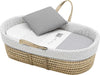 Cestone Palma Foderato Une Forest Grigio 39X80X25 Cm Casa e cucina/Arredamento/Cameretta bambini/Lettini per neonati e bambini/Culle/Culla da trasporto La Casa Del Bebè - Napoli, Commerciovirtuoso.it