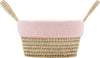 Cestone Palma Foderato Une Forest Rosa 39X80X25 Cm Casa e cucina/Arredamento/Cameretta bambini/Lettini per neonati e bambini/Culle/Culla da trasporto La Casa Del Bebè - Napoli, Commerciovirtuoso.it