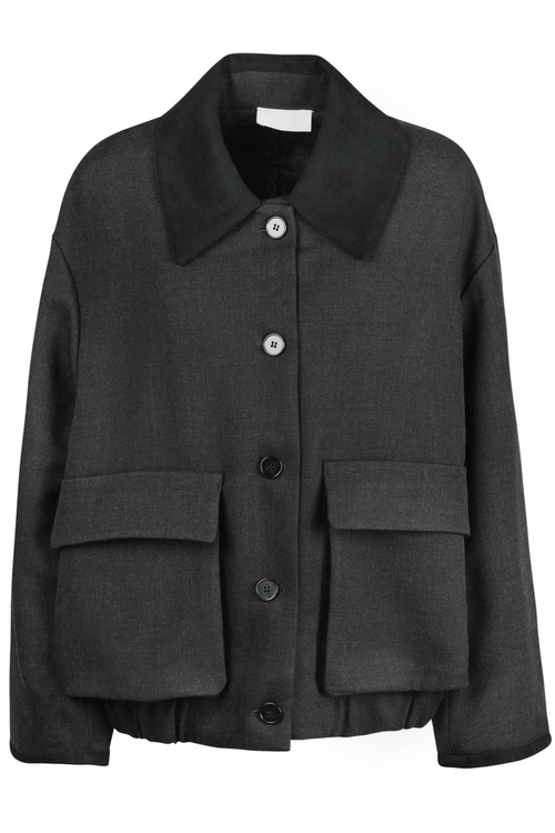LA FEMME BLANCHE La Femme Blanche - Giubbotto - 461445 - Antracite da donna