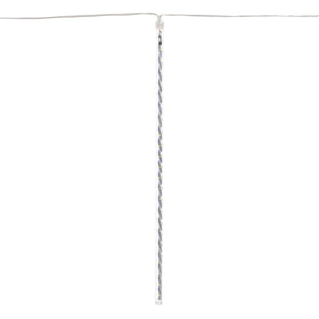 Catena 10 tubi luminosi 480 led per decorazioni Natalizie luce fredda