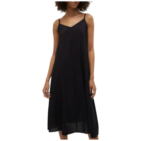 Vero Moda vestito nero in viscosa Josie 10303398