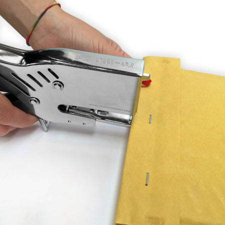 Punti "M.73/12" con finitura zincata ideali per cucitrice di scatole o sacchetti in confezione da 5000 pezzi