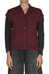 ALPHA STUDIO - Gilet - 461199 - Bordeaux da donna