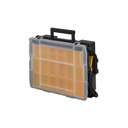 Cassetta organizer porta minuteria Sort Master Mu con coperchio trasparente a due livelli