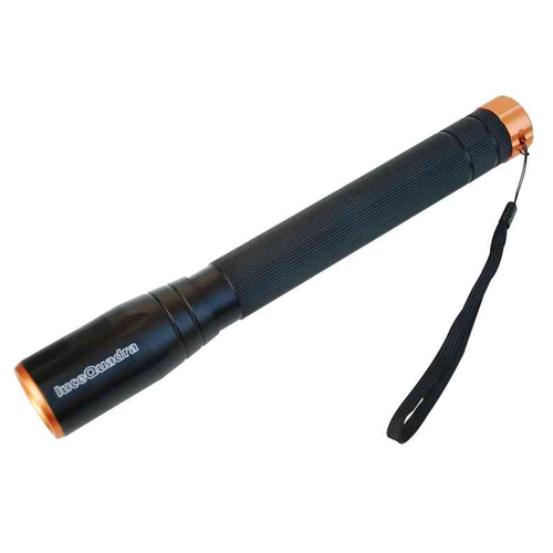 Torcia in metallo a batteria da campeggio e nautica 20 Watt distanza 600 mt