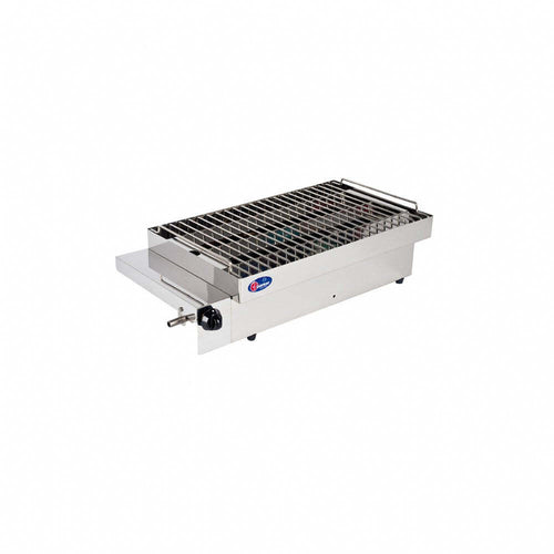 CFParker Barbecue Sole Cottura Radiante Grill Gas Acciaio Inox 18/10 Made in Italy 4 Kw