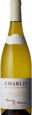CHABLIS ( BOURGOGNE) 2022 75 cl Biologico vino Francese Domaine des Malandes