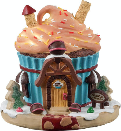 Chalet Cioccolato‎, edificio luminoso per villaggio di Natale in Resina‎ Casa e cucina/Decorazioni per interni/Addobbi e decorazioni per ricorrenze/Decorazioni natalizie/Oggettistica MagiediNatale.it - Altamura, Commerciovirtuoso.it