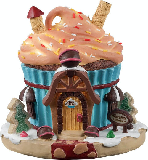 Chalet Cioccolato‎, edificio luminoso per villaggio di Natale in Resina‎ Casa e cucina/Decorazioni per interni/Addobbi e decorazioni per ricorrenze/Decorazioni natalizie/Oggettistica MagiediNatale.it - Altamura, Commerciovirtuoso.it