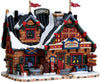 Chalet degli sciatori, edificio luminoso per villaggio di Natale in Porcellana Casa e cucina/Decorazioni per interni/Addobbi e decorazioni per ricorrenze/Decorazioni natalizie/Oggettistica MagiediNatale.it - Altamura, Commerciovirtuoso.it