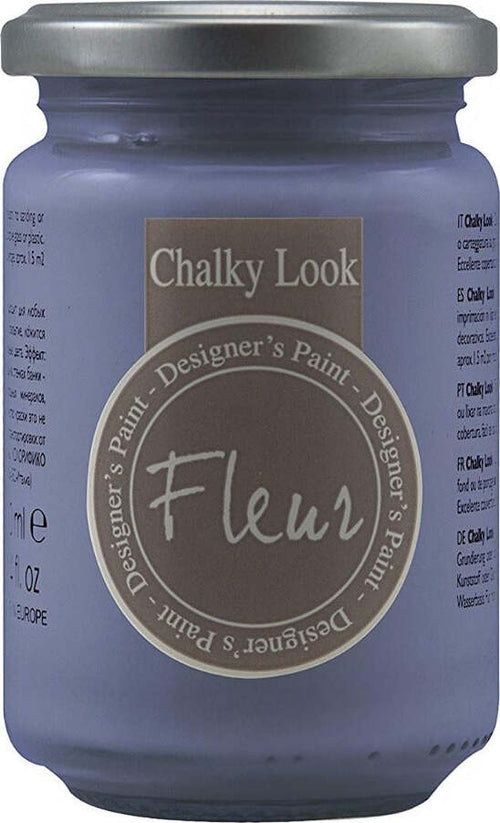 CHALKY-LOOK-FLEUR---DESIGNER'S-PAINT-COLORE-OPACO-LAVENDER-BLUE-330ML