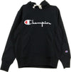 CHAMPION-Felpa-Cappuccio-Uomo-Hooded-Sweatshirt-Black-da-uomo