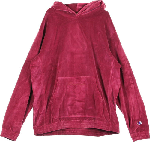 CHAMPION-Felpa-Cappuccio-Uomo-Hooded-Sweatshirt-Burgundy-da-uomo