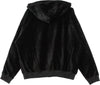 CHAMPION-Felpa-Cappuccio-Zip-Donna-Hooded-Full-Zip-Sweatshirt-Black-da-donna